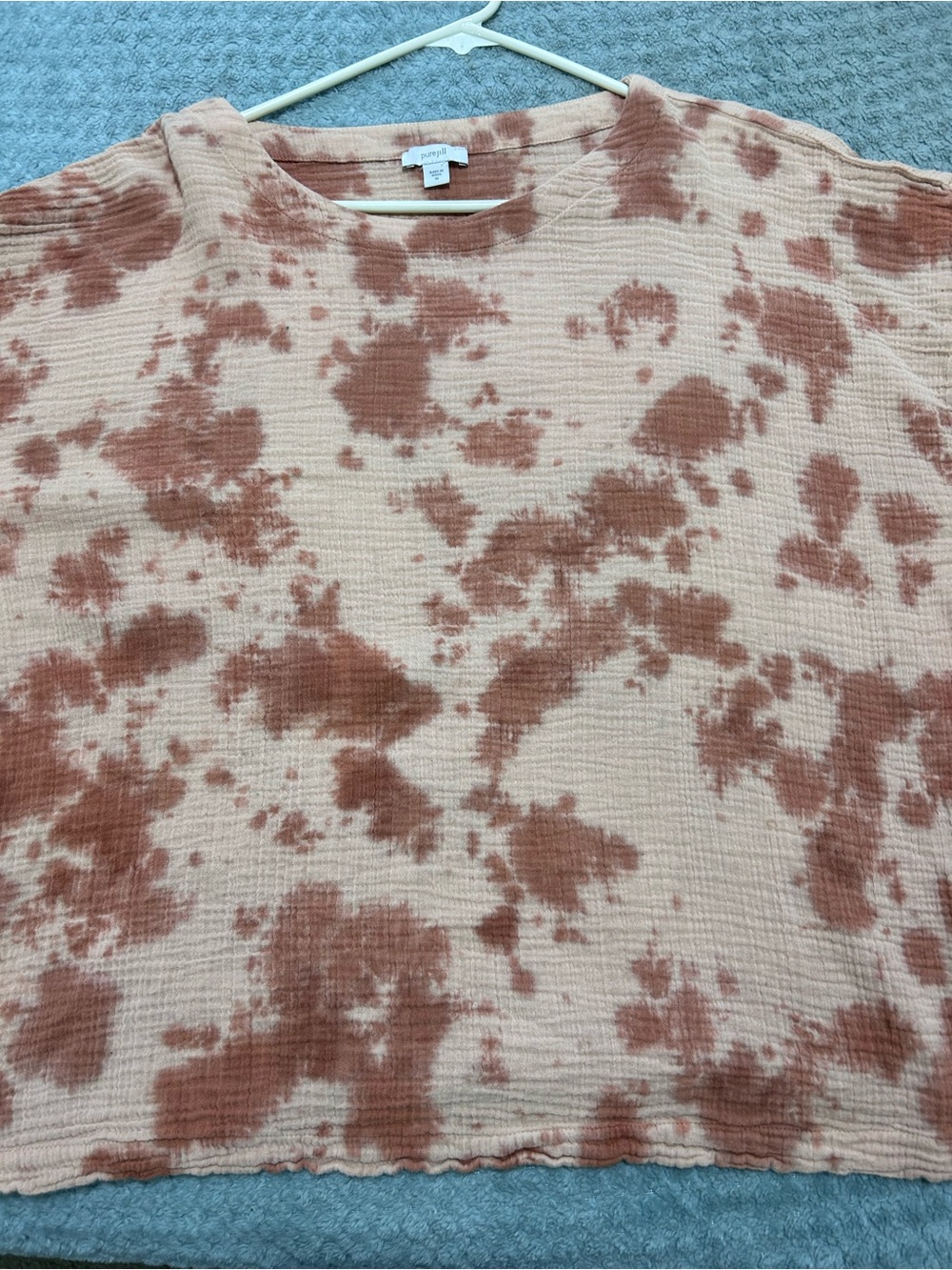 J.Jill Cotton gauze shirt - Picture 5 of 5